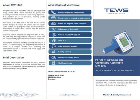 Tews: TEWS MW 1100 